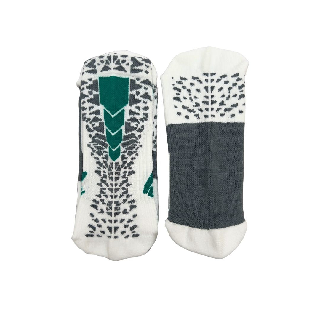 Media Técnica Blanco x Gris HOUSE SPORT