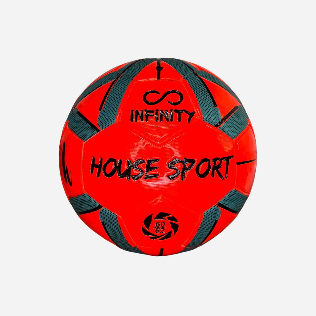 Balón de Micro Fútbol Profesional - House Sport | Colección Infinity Naranja x Turquesa