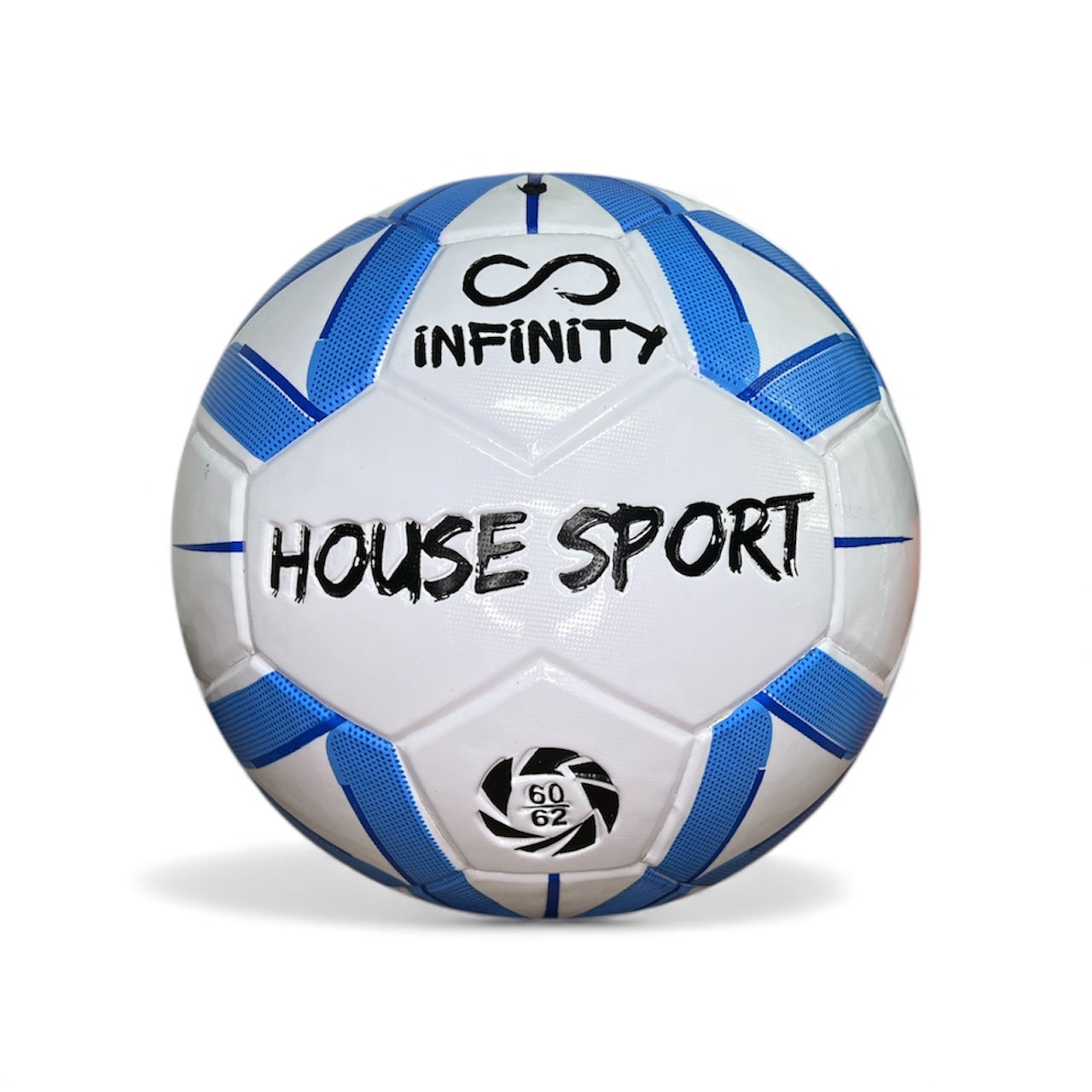 Balón de Micro Fútbol Profesional - House Sport | Colección Infinity Blanco x Azul