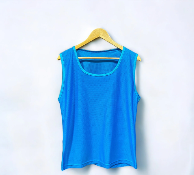 PETO EN MALLA AZUL - Main Image