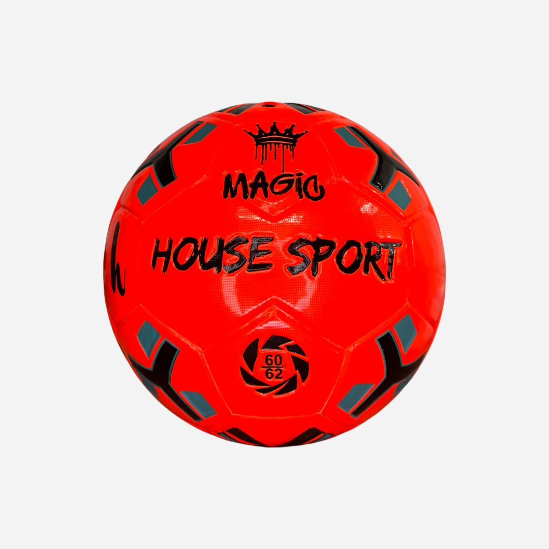Balón de Micro Fútbol Profesional - House Sport | Colección Magic Naranja x Turquesa