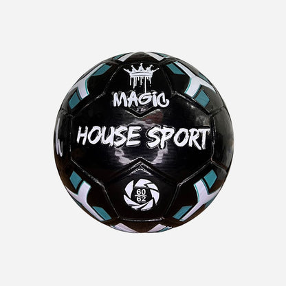 Balón de Micro Fútbol Profesional - House Sport | Colección Magic Negro x Turquesa