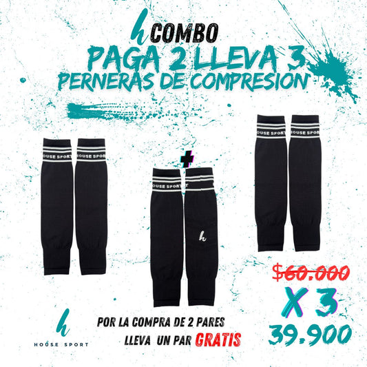 COMBO PERNERAS DE COMPRESIÓN