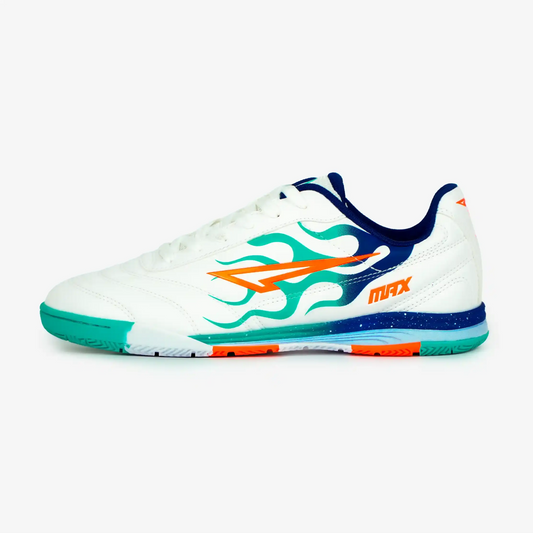 ZAPATILLAS BARRIO BLANCO X AGUAMARINA FUTSAL - MICROFUTBOL