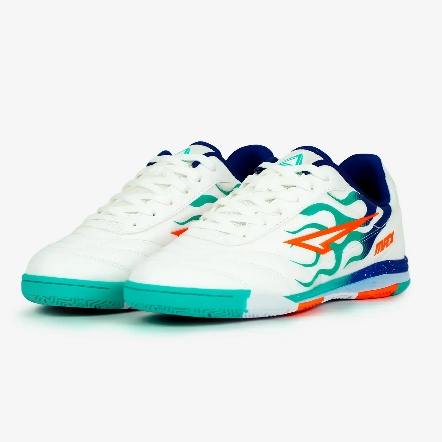 ZAPATILLAS BARRIO BLANCO X AGUAMARINA FUTSAL - MICROFUTBOL