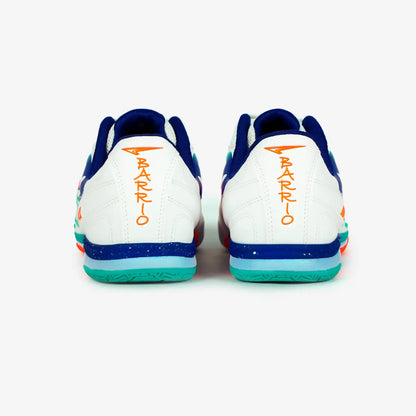ZAPATILLAS BARRIO BLANCO X AGUAMARINA FUTSAL - MICROFUTBOL