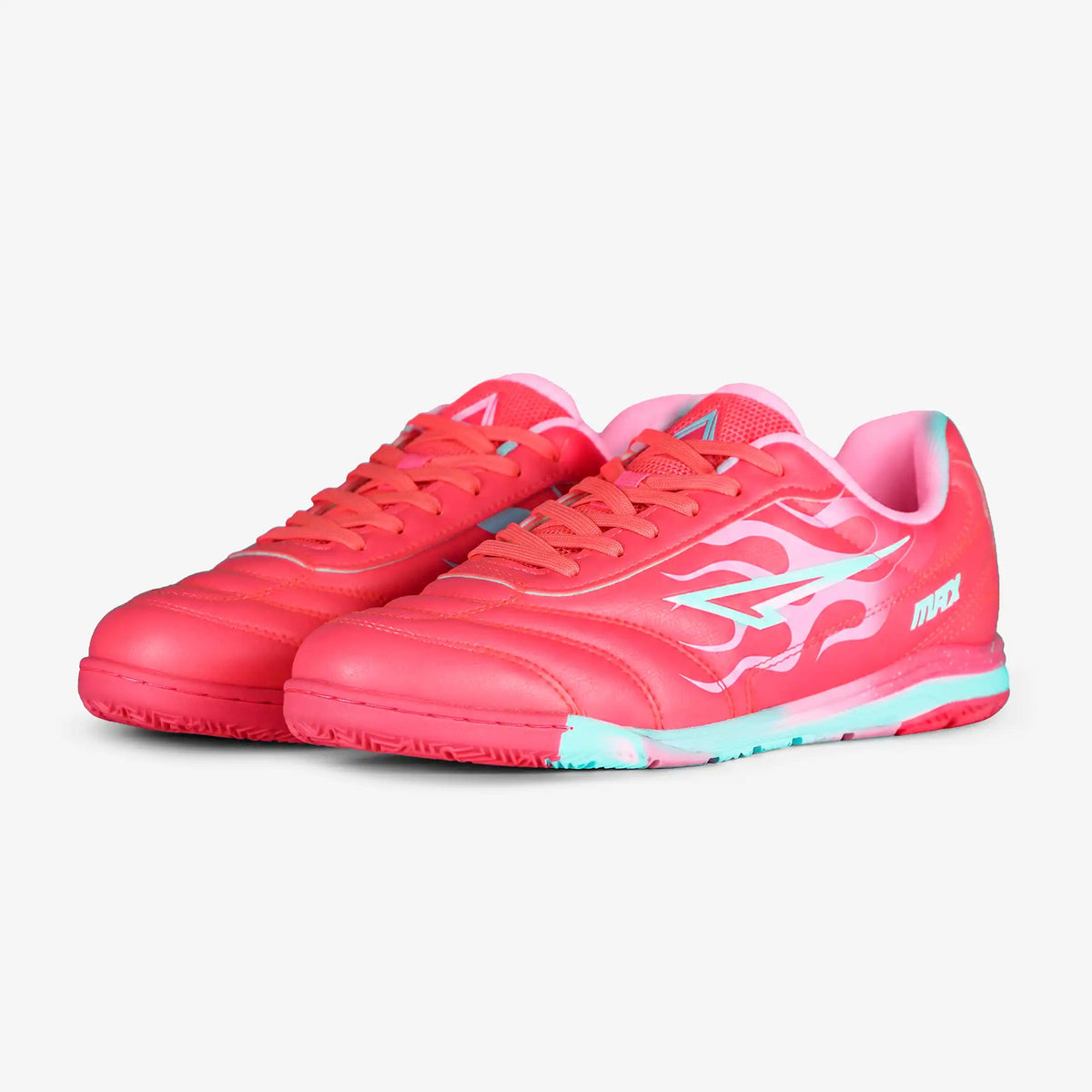 ZAPATILLAS BARRIO ROSADO CORAL FUTSAL - MICROFUTBOL