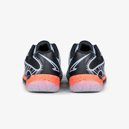 ZAPATILLAS COMPLEX GRIS X NARANJA FUTSAL - MICROFUTBOL