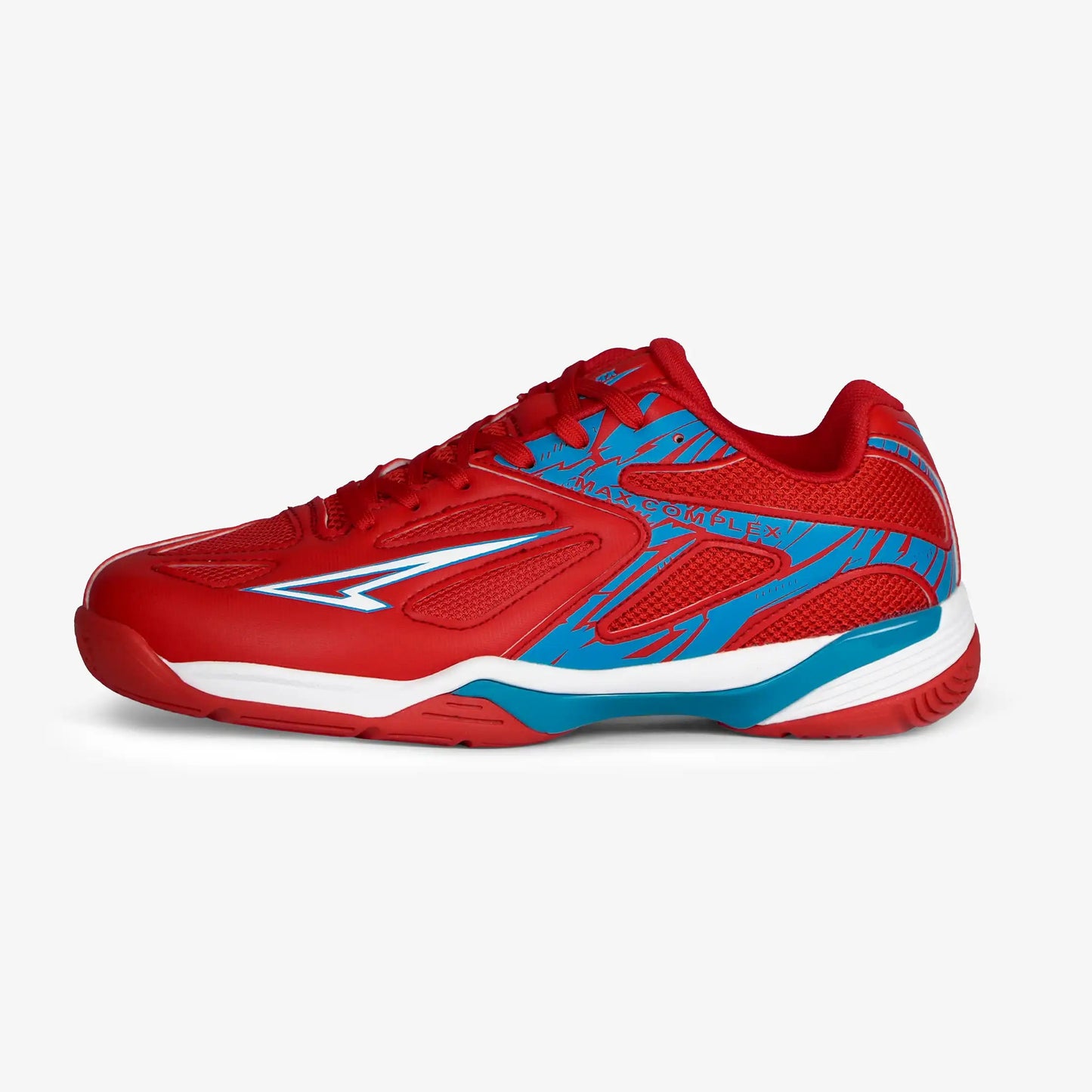 ZAPATILLAS COMPLEX ROJO AZUL FUTSAL - MICROFUTBOL