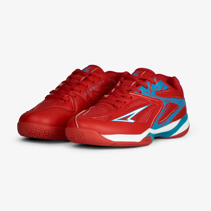 ZAPATILLAS COMPLEX ROJO AZUL FUTSAL - MICROFUTBOL