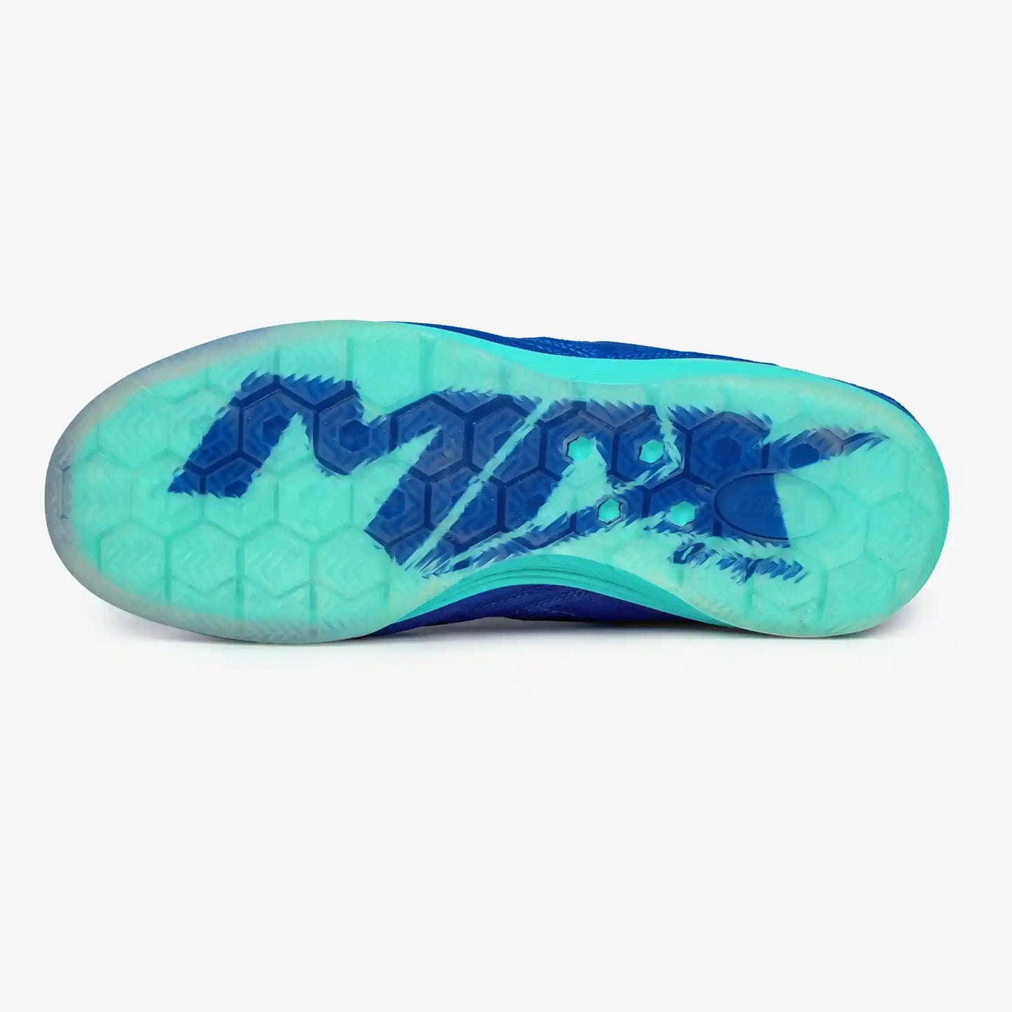 ZAPATILLAS DRAGON AZUL X TURQUESA FUTSAL - MICROFUTBOL
