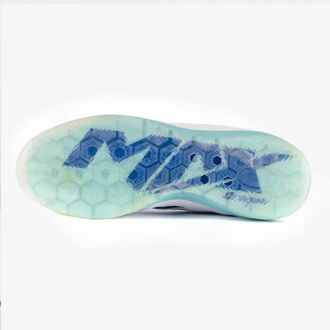ZAPATILLAS FUTBOL SALA / MICROFUTBOL DRAGON BLANCO X AZUL
