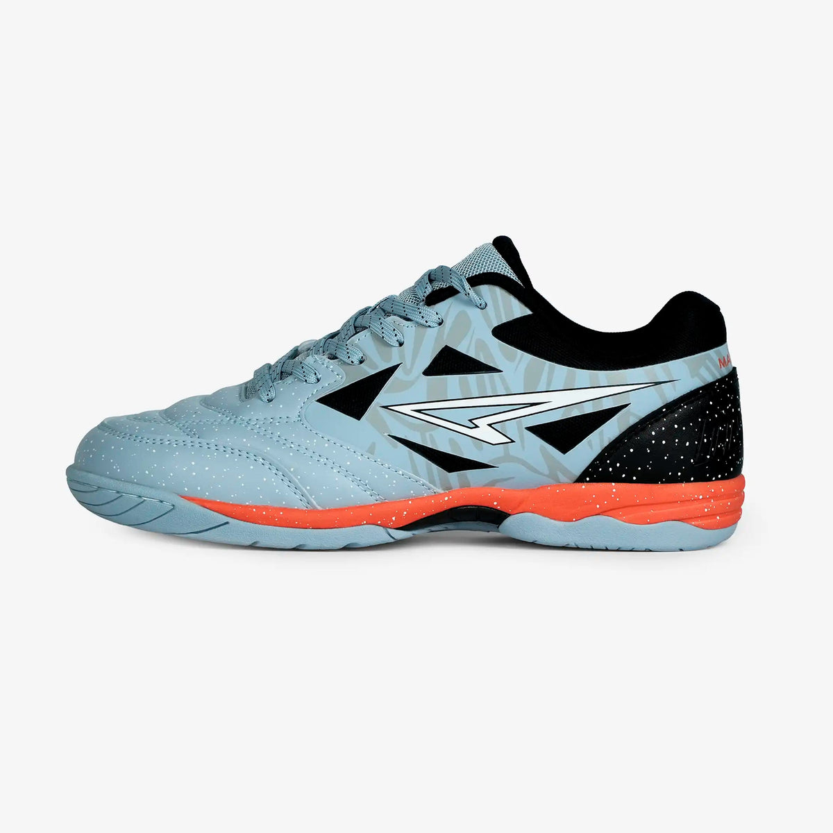 ZAPATILLAS FUTURE GRIS X NARANJA | MICROFUTBOL