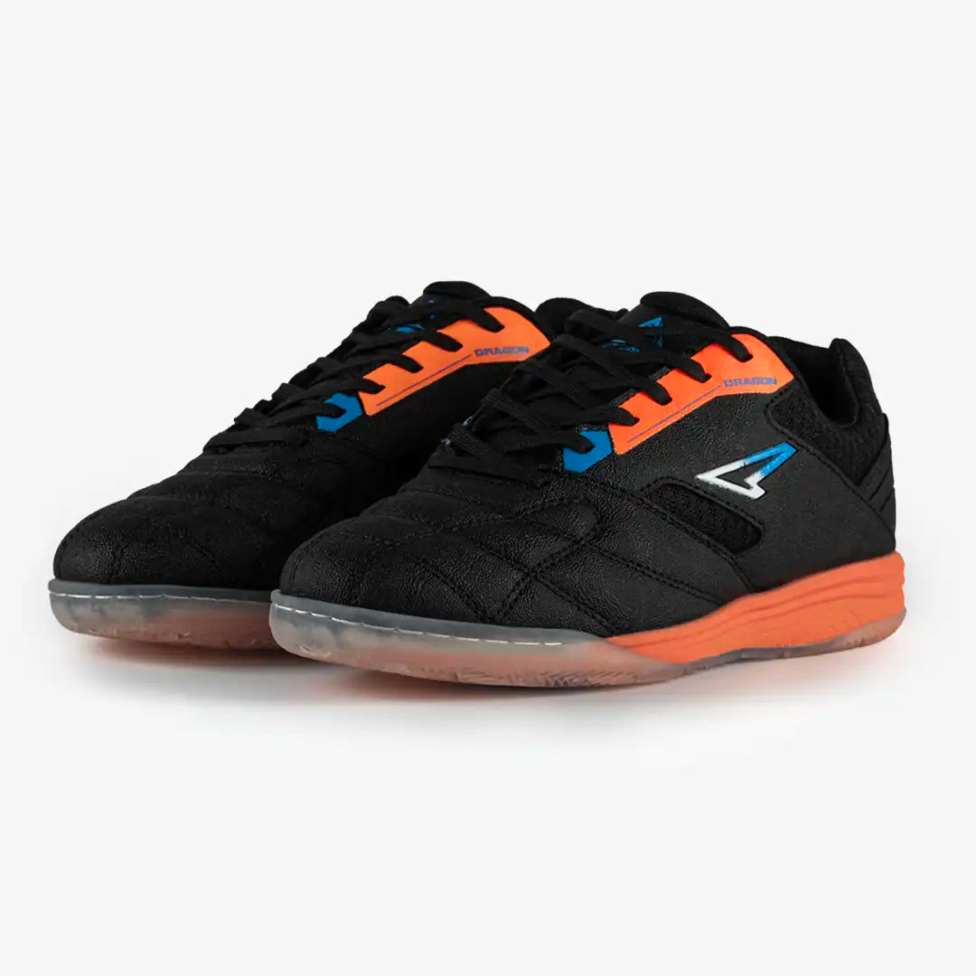 ZAPATILLAS FUTBOL SALA / MICROFUTBOL DRAGON NEGRO