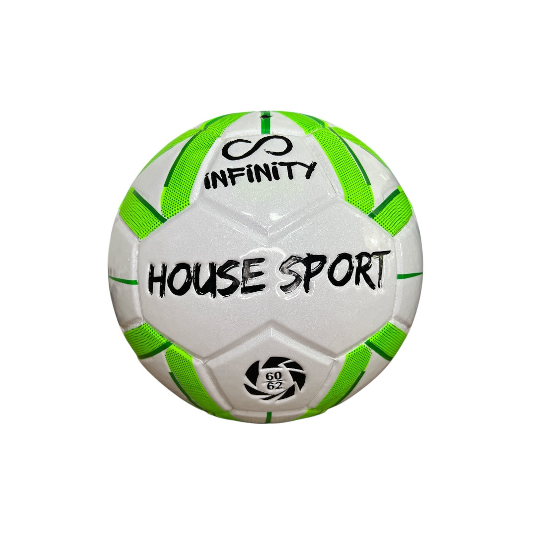 Balón de Micro Fútbol Profesional - House Sport | Colección Infinity Blanco x Verde