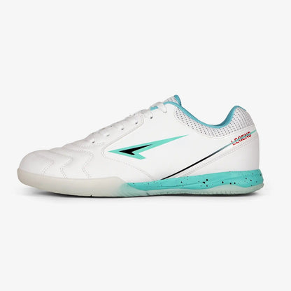 ZAPATILLAS FUTBOL SALA / MICROFUTBOL LEGEND BLANCO X TURQUESA