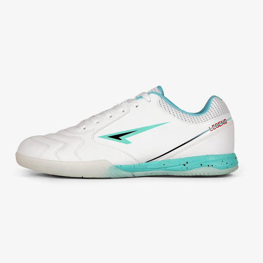 ZAPATILLAS FUTBOL SALA / MICROFUTBOL LEGEND BLANCO X TURQUESA