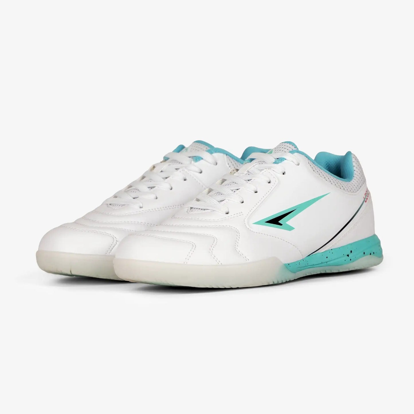 ZAPATILLAS FUTBOL SALA / MICROFUTBOL LEGEND BLANCO X TURQUESA
