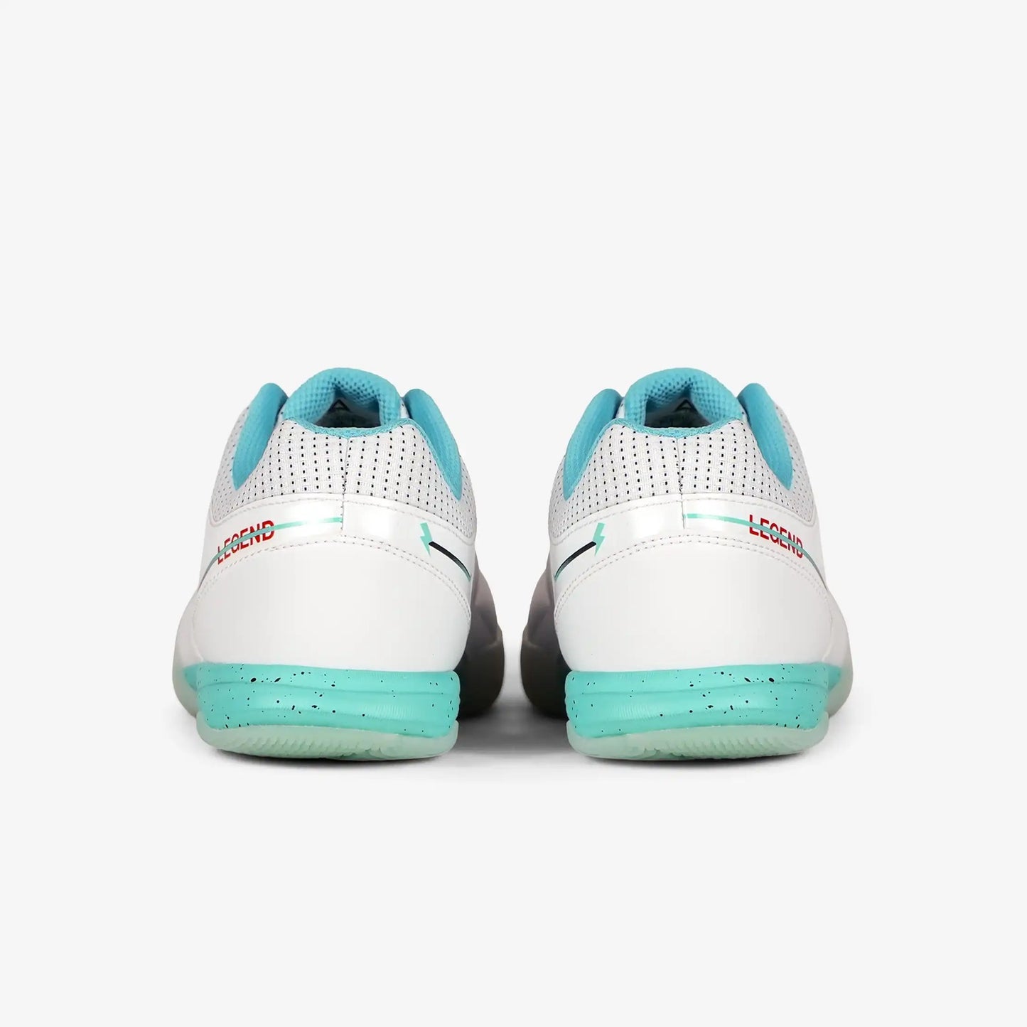 ZAPATILLAS FUTBOL SALA / MICROFUTBOL LEGEND BLANCO X TURQUESA