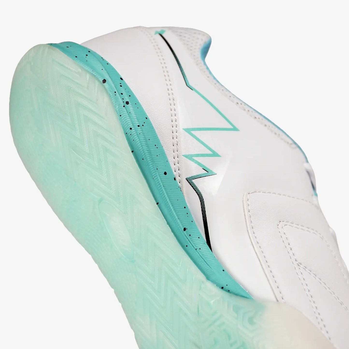 ZAPATILLAS FUTBOL SALA / MICROFUTBOL LEGEND BLANCO X TURQUESA