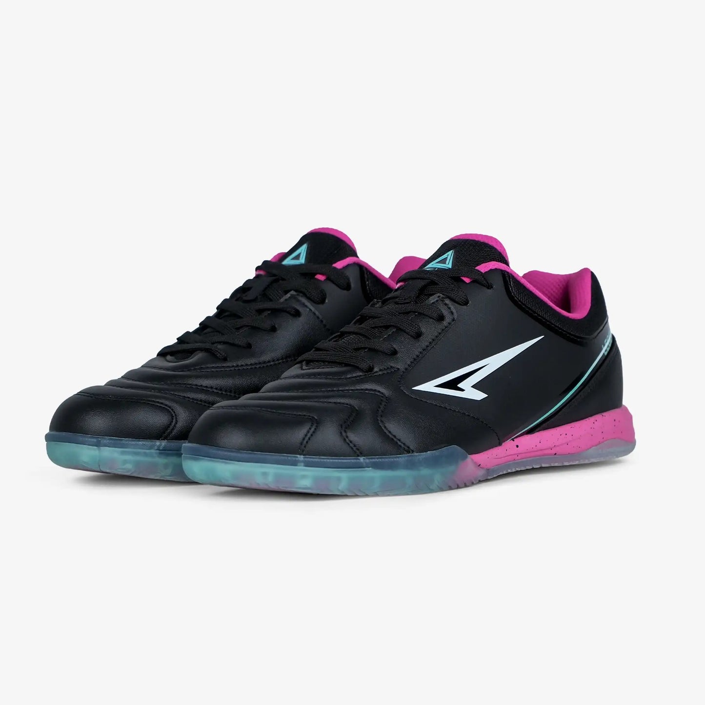 ZAPATILLAS FUTBOL SALA / MICROFUTBOL LEGEND NEGRO X ROSADO