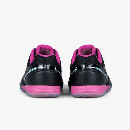 ZAPATILLAS FUTBOL SALA / MICROFUTBOL LEGEND NEGRO X ROSADO