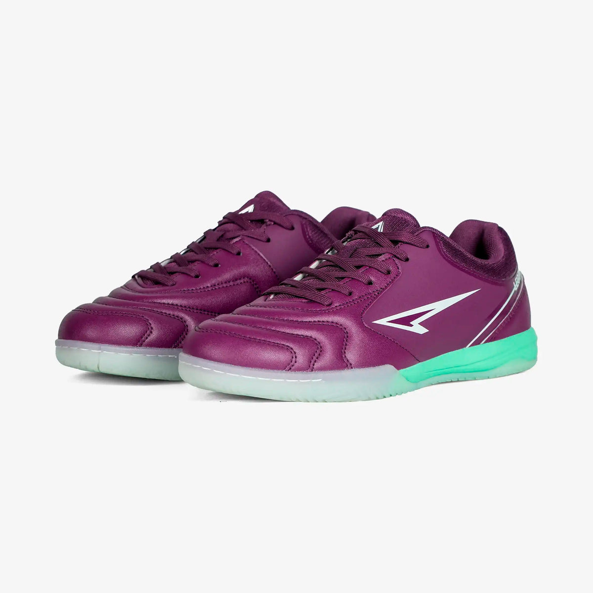 ZAPATILLAS LEGEND MORADO X VERDE FUTBOL SALA / MICROFUTBOL