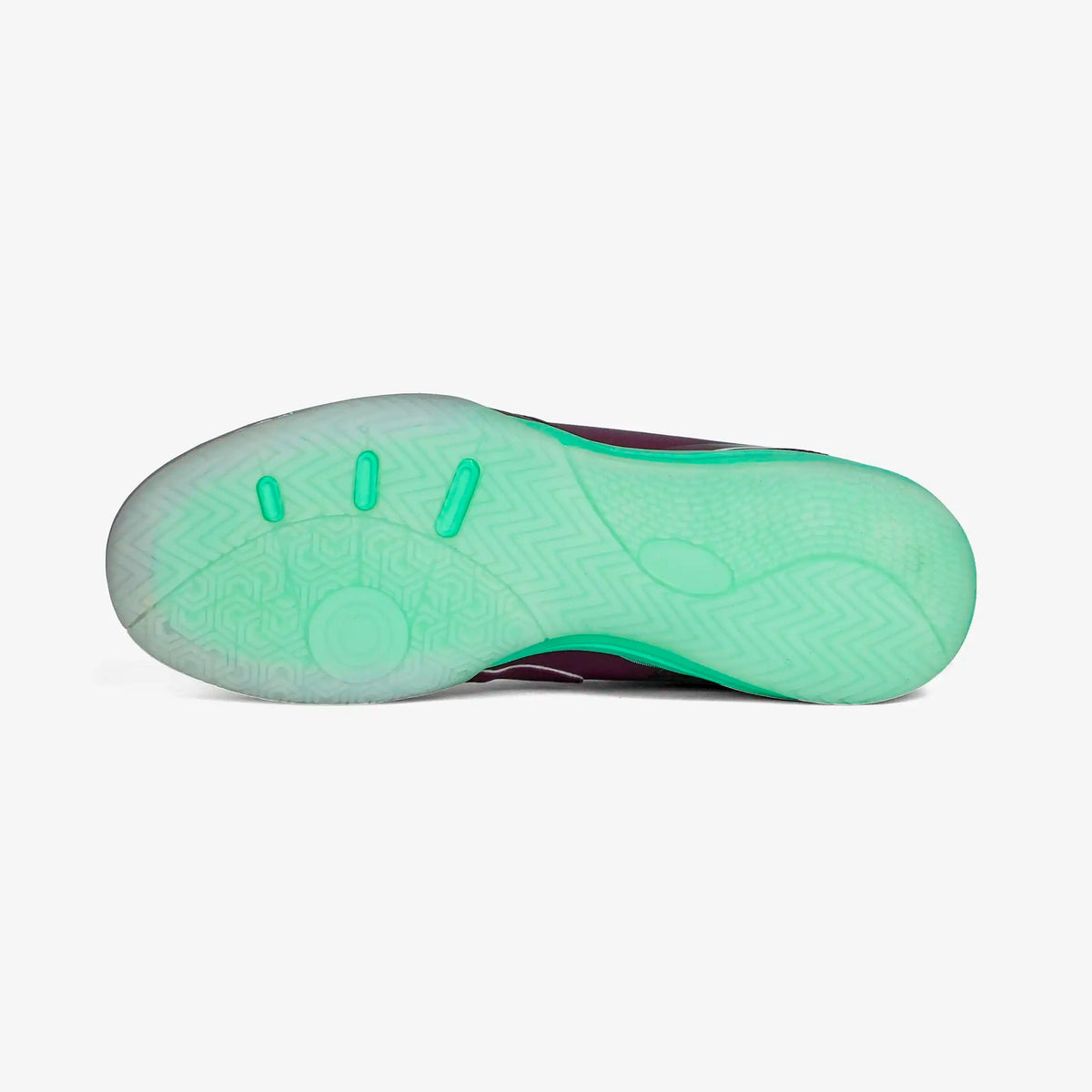 ZAPATILLAS LEGEND MORADO X VERDE FUTBOL SALA / MICROFUTBOL