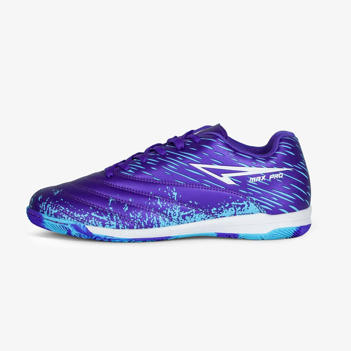 ZAPATILLAS MAX PRO MORADO X AZUL GUM-X | MICROFÚTBOL / FUTSAL