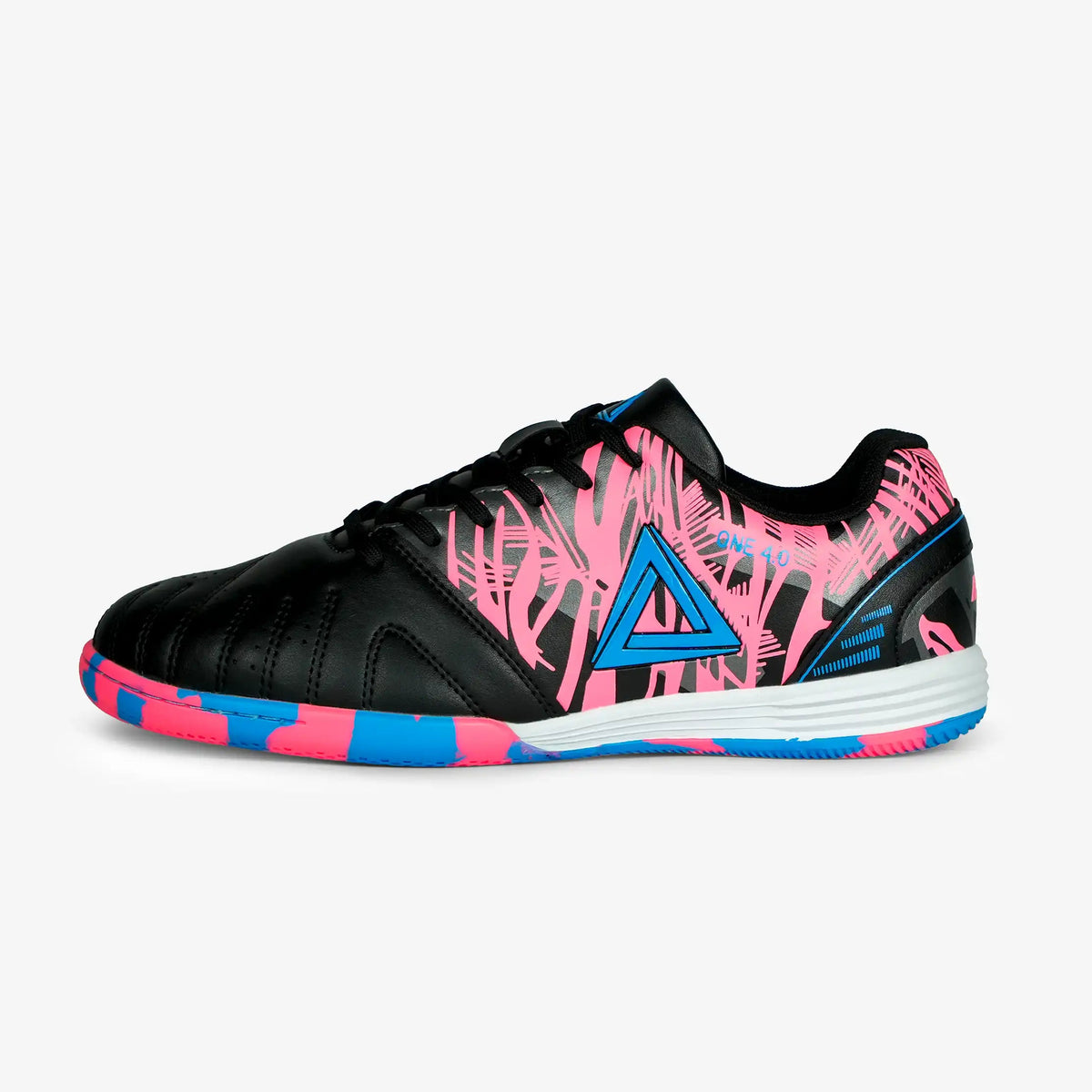 ZAPATILLAS ONE 4.0 NEGRO X FUCSIA | MICROFÚTBOL / FUTSAL