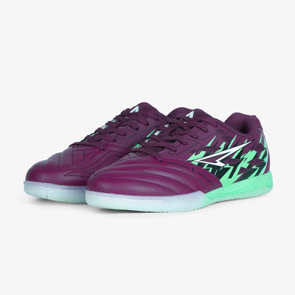 ZAPATILLAS RAY MORADO X VERDE  FUTBOL SALA / MICROFUTBOL