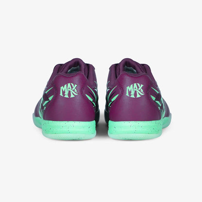 ZAPATILLAS RAY MORADO X VERDE  FUTBOL SALA / MICROFUTBOL