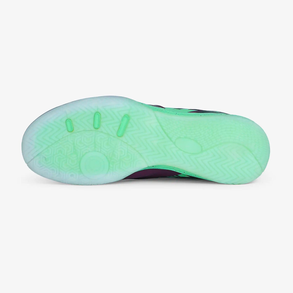 ZAPATILLAS RAY MORADO X VERDE  FUTBOL SALA / MICROFUTBOL