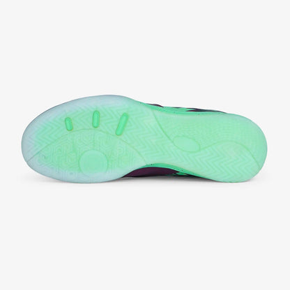 ZAPATILLAS RAY MORADO X VERDE  FUTBOL SALA / MICROFUTBOL