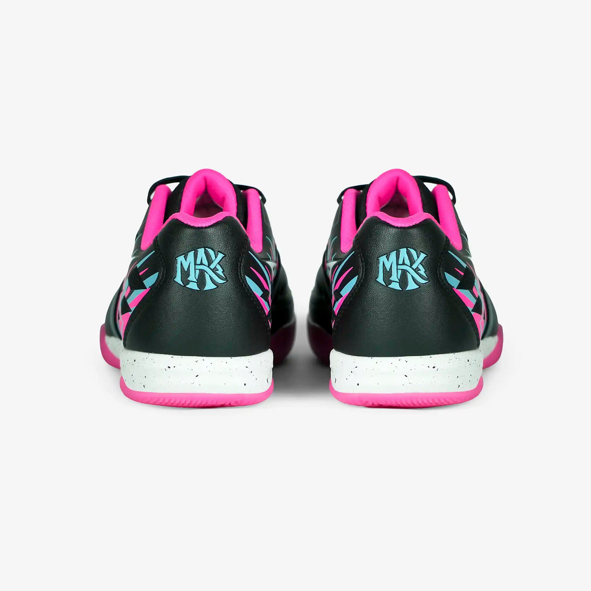 ZAPATILLAS RAY NEGRO X FUCSIA FUTBOL SALA / MICROFUTBOL