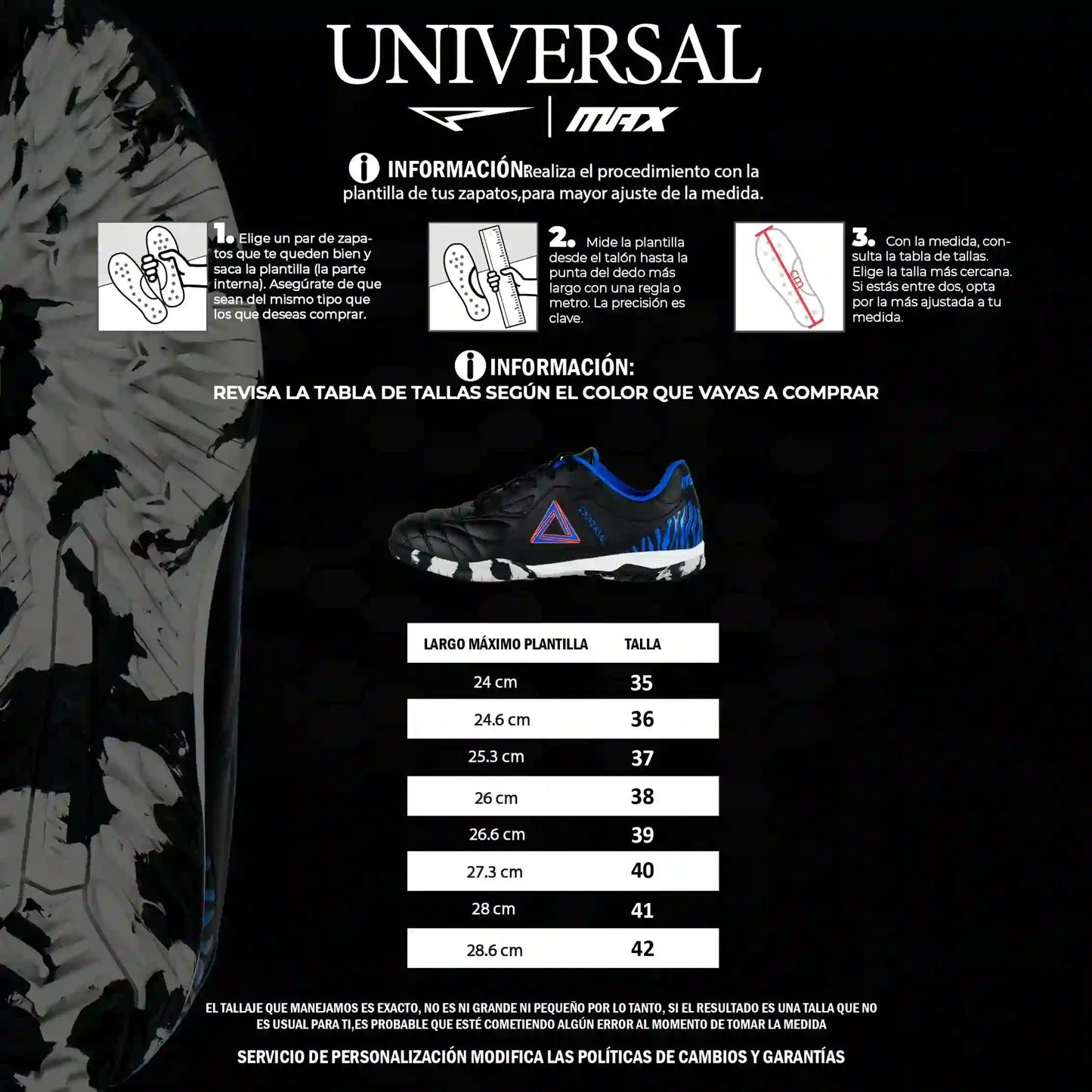 TORRETIN UNIVERSAL CELESTE NEÓN CANCHA SINTÉTICA