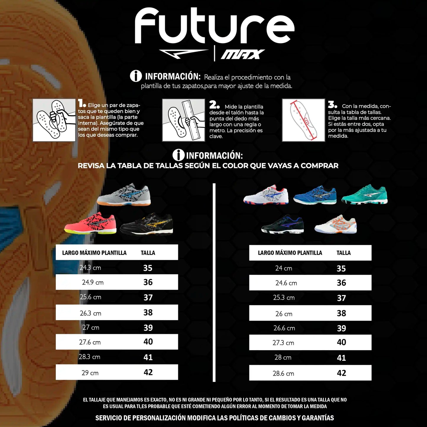 FUTURE NEGRO AZUL MANCHAS