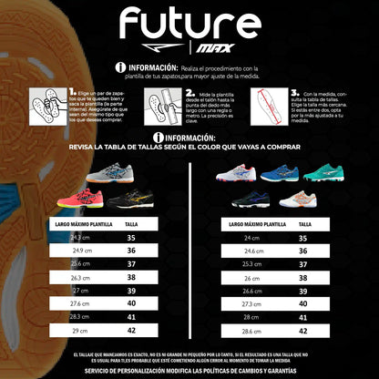FUTURE NEGRO AZUL MANCHAS